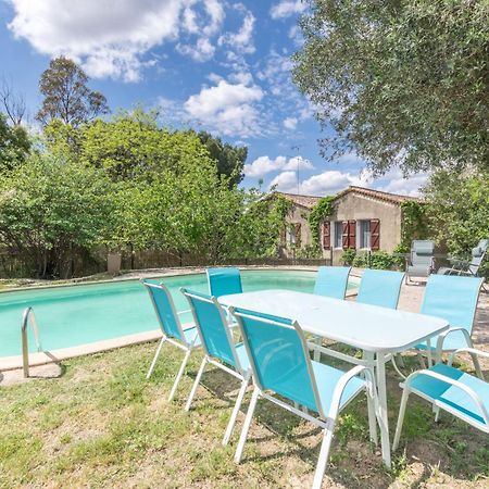 Maison Avec Piscine Location De Vacances Ferme Pedagogique Du Dolmen Le Pouget Dış mekan fotoğraf
