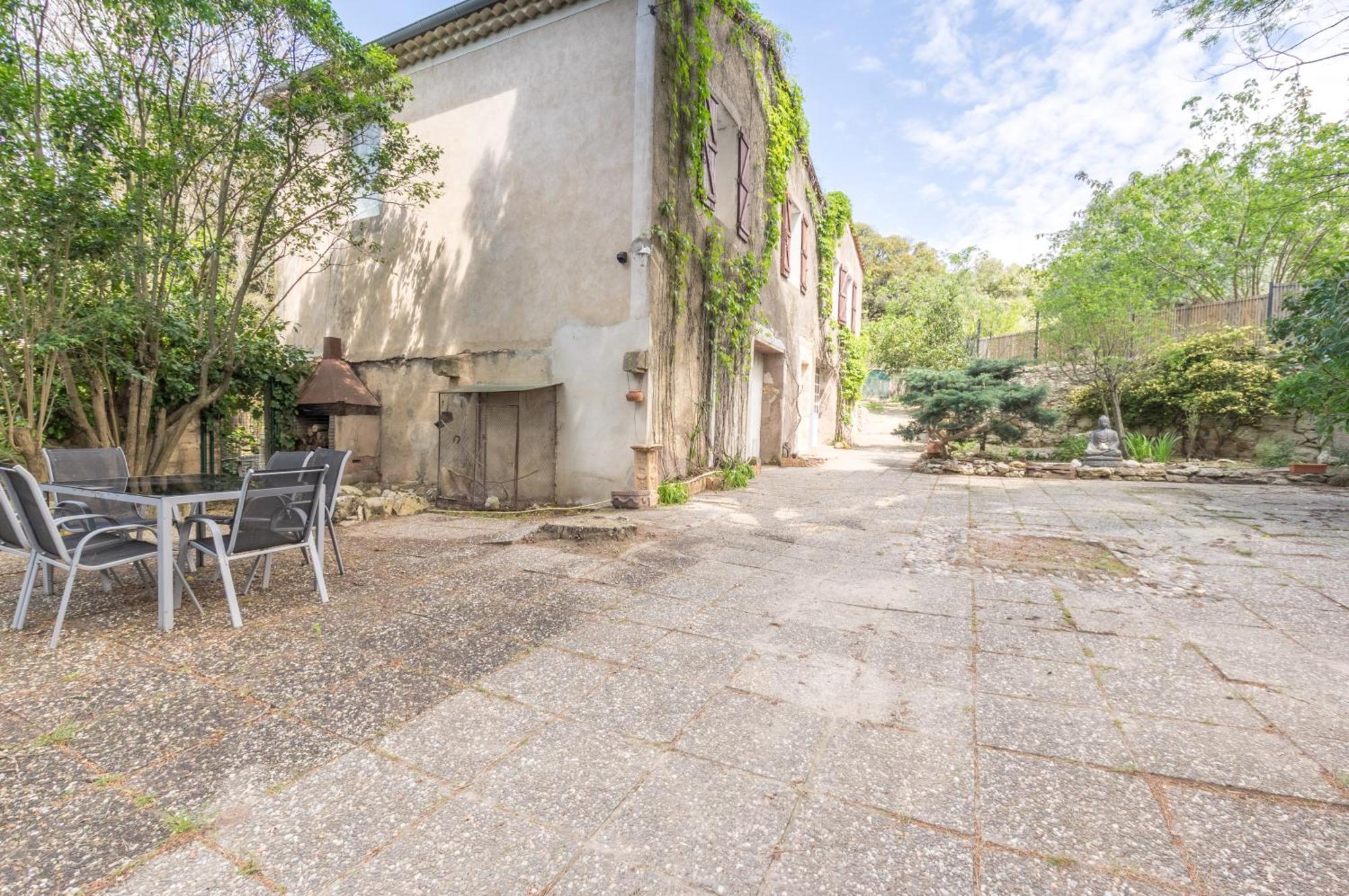Maison Avec Piscine Location De Vacances Ferme Pedagogique Du Dolmen Le Pouget Dış mekan fotoğraf