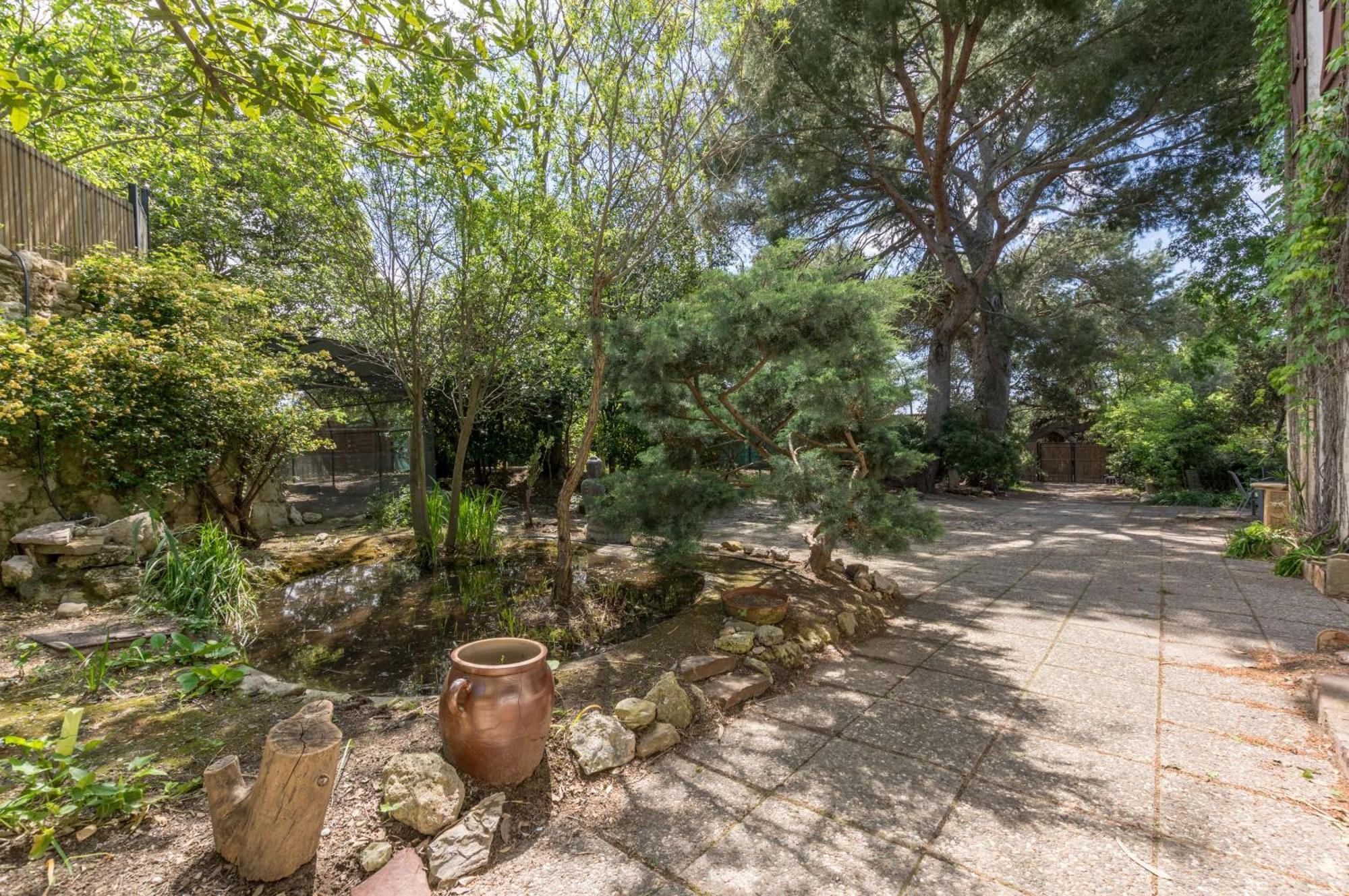 Maison Avec Piscine Location De Vacances Ferme Pedagogique Du Dolmen Le Pouget Dış mekan fotoğraf